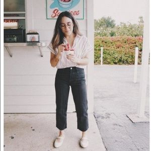 madewell kinley mary jane mule